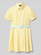 Polo Ralph Lauren Teens Hemdblusenkleid mit Button-Down-Kragen und Gür...