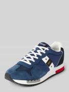 Blauer USA Sneaker mit Label-Badges Modell 'QUEENS' in Marine, Größe 4...