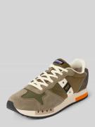 Blauer USA Sneaker mit Label-Badges Modell 'QUEENS' in Oliv, Größe 42