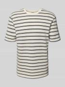 Only & Sons T-Shirt mit geripptem Rundhalsausschnitt Modell 'IAN' in O...