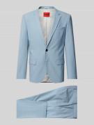 HUGO Anzug mit Reverskragen Modell 'Arti/Hesten' in Bleu, Größe 48