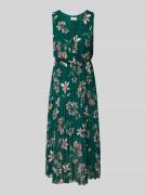 Apricot Midikleid in Wickel-Optik in Gruen, Größe L