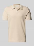 Casual Friday Regular Fit Poloshirt aus Baumwoll-Leinen-Mix Modell 'MA...
