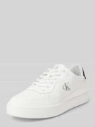 Calvin Klein Jeans Sneaker mit Logo-Print in Weiss, Größe 40