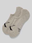 Calvin Klein Jeans Sneakersocken mit Logo-Stitching im 2er-Pack in Hel...