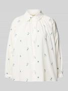 Weekend Max Mara Relaxed Fit Bluse mit überschnittenen Schultern Model...