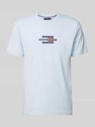 Tommy Hilfiger Regular Fit T-Shirt aus reiner Baumwolle in Hellblau, G...