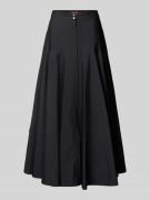 Max Mara Studio Maxirock im Stufen-Look Modell 'OXIRIA' in Black, Größ...