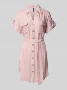Vero Moda Tailliertes Minikleid aus reiner Viskose Modell 'BUMPY' in A...