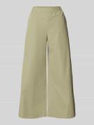 MM Wide Leg Hose mit elastischem Bund Modell 'ARLEY' in Khaki, Größe 3...