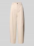 s.Oliver RED LABEL Relaxed Fit Hose aus Twill in Beige, Größe 34