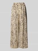 MSCH Copenhagen Wide Leg Stoffhose mit Plisseefalten Modell 'Alyona Vl...