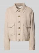 MSCH Copenhagen Leinenjacke mit aufgesetzten Pattentaschen Modell 'Jov...