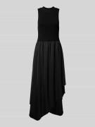 Gestuz Maxikleid mit Turtleneck Modell 'sama' in Black, Größe S