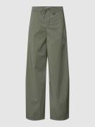 Drykorn Hose mit seitlichen Eingrifftaschen Modell 'FAE' in Oliv, Größ...