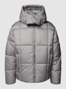 Pegador Steppjacke mit Allover-Muster Modell 'GALLAN' in Silber, Größe...