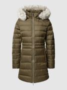 Tommy Hilfiger Steppmantel mit Kapuze in Khaki, Größe XS