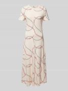 Tommy Hilfiger Tailliertes Midikleid aus reiner Baumwolle in Weiss, Gr...