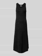 Marc O'Polo Denim Strickkleid mit Rundhalsausschnitt in Black, Größe L
