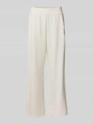LIU JO SPORT Sweatpants mit elastischem Bund in Offwhite, Größe S