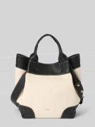 Abro Handtasche in Flecht-Optik Modell 'KAIA RAFFIA' in Black, Größe 1