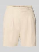 Vero Moda Regular Fit Shorts aus Viskose-Leinen-Mix Modell 'JESMILO' i...