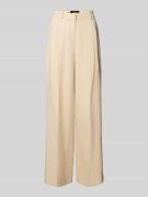 Weekend Max Mara Wide Leg Bundfaltenhose aus Viskose-Leinen-Mix Modell...