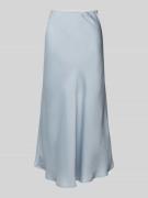 Drykorn Midirock aus Satin mit elastischem Bund Modell 'URA' in Hellbl...
