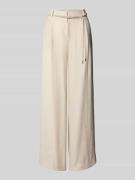 Christian Berg Woman Stoffhose mit Seitentaschen in Ecru, Größe 34