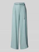 Christian Berg Woman Stoffhose mit Seitentaschen in Aqua, Größe 34
