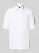 Marc O'Polo Regular Fit Freizeithemd aus reinem Leinen in Weiss, Größe...