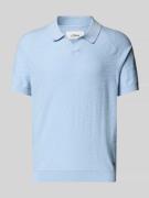 s.Oliver RED LABEL Regular Fit Poloshirt mit Flammgarnstruktur in Hell...