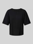 Marc O'Polo Regular Fit T-Shirt aus Baumwoll-Mix in BLACK, Größe M