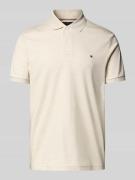 Tommy Hilfiger Regular Fit Poloshirt aus reiner Baumwolle in Offwhite,...