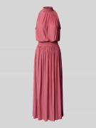 Samsøe Samsøe Maxikleid mit Stehkragen Modell 'UMA' in Rose, Größe S