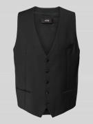CINQUE Weste mit Paspeltaschen Modell 'Festivo' in Black, Größe 102