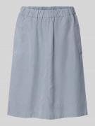 Marc O'Polo Ausgestellter knielanger Rock aus Lyocell-Leinen-Mix in Ra...