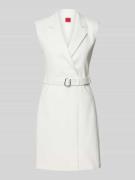 HUGO Etuikleid in Minilänge Modell 'Komea' in Weiss, Größe 36