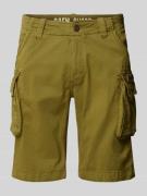 Alpha Industries Regular Fit Cargoshorts mit Label-Stitching Modell 'C...