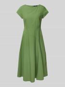 Weekend Max Mara Midikleid mit Kappärmeln Modell 'MAGMA' in Gruen, Grö...