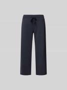 Juvia Loose Fit Culotte aus Baumwoll-Mix in Dunkelblau, Größe S