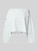 Polo Ralph Lauren Cropped Strickpullover mit U-Boot-Ausschnitt in Hell...