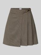 Jake*s Collection Minirock mit gelegten Falten in Black, Größe 44