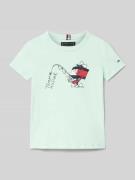 Tommy Hilfiger Kids T-Shirt mit Rundhalsausschnitt Modell 'FLAG FUN' i...