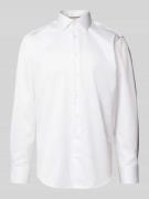Christian Berg Men Regular Fit Business-Hemd mit Kentkragen in Weiss, ...