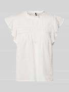 Vero Moda Regular Fit Blusentop aus reiner Baumwolle Modell 'TRINE' in...