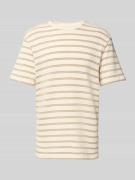 Only & Sons T-Shirt mit geripptem Rundhalsausschnitt Modell 'IAN' in B...