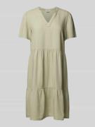 Only Comfort Fit Freizeitkleid aus Viskose-Leinen-Mix Modell 'TIRI-CAR...
