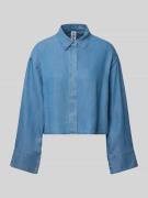 Only Regular Fit Hemdbluse mit Kimonoärmeln Modell 'CHARIS' in Jeansbl...
