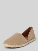 Verbenas Espadrilles aus Leder Modell 'CARMEN SERRAJE' in Beige, Größe...